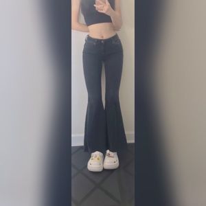 Black Flared jeans